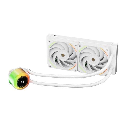 Refrigeración Líquida 1stplayer CC-240-WH 240mm 2 Ventiladores Blanco RGB