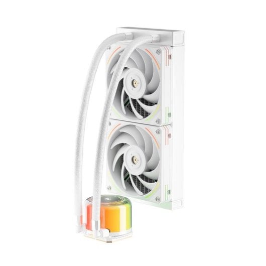 Refrigeración Líquida 1stplayer CC-240-WH 240mm 2 Ventiladores Blanco RGB