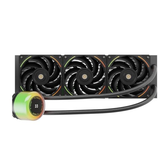 Refrigeración Líquida 1stplayer CC-360-BK 360mm 3 Ventiladores Negro