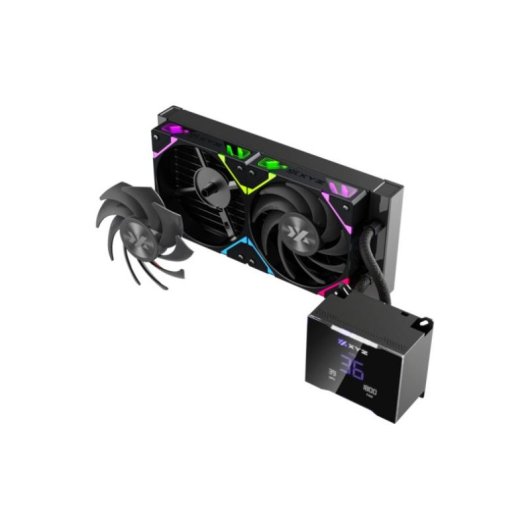 Refrigeración Líquida xyz HYDROTEMP 240mm 2 Ventilateurs Vortex PRO A-RGB LCD
