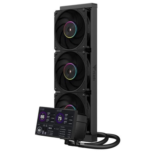 Refrigeración Líquida Itek THERMORA 50B 397mm 3 Ventiladores LED RGB