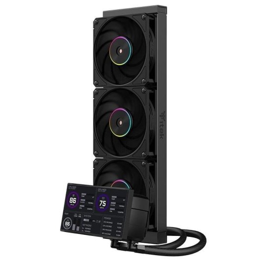 Refrigeración Líquida Itek THERMORA 50B 397mm 3 Ventiladores LED RGB