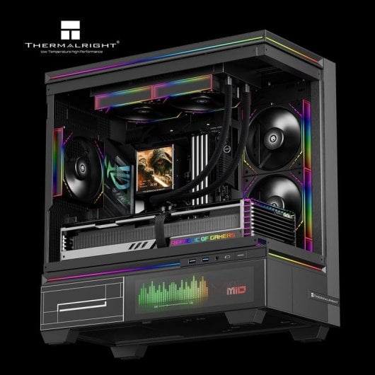 Refrigeración Líquida Thermalright Peerless Vision 240mm 2 Ventole ARGB