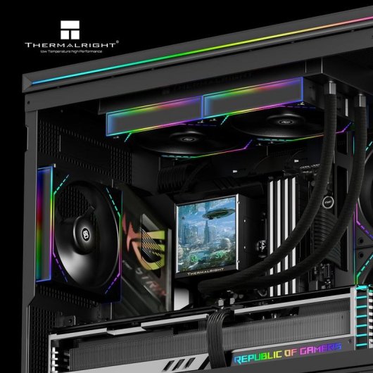 Refrigeración Líquida Thermalright Peerless Vision 240mm 2 Ventole ARGB