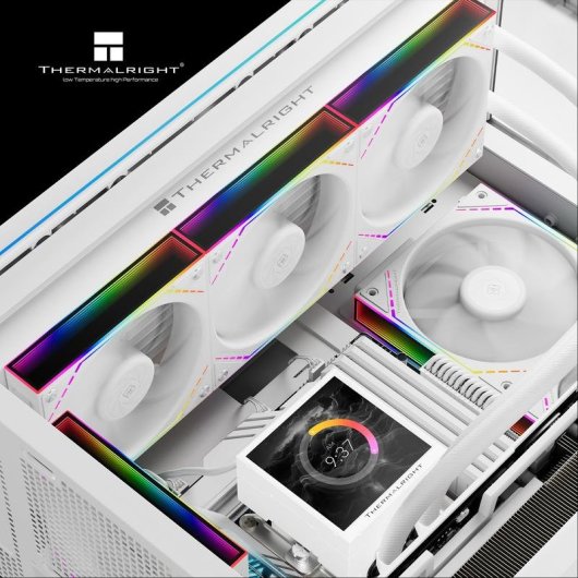 Refrigeration Liquide Thermalright Peerless Vision 360mm 3 Ventilateurs ARGB Blanc
