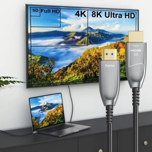 Câble HDMI Hama 20 m 48 Gbit/s 8K Ultra Haute Vitesse