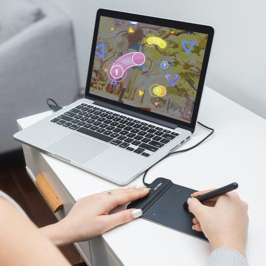 Tablette graphique XP-Pen Star G430S 5080 LPI USB Stylet sans batterie