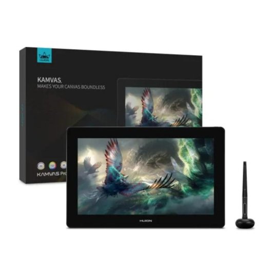 Tableta gráfica Huion Kamvas Pro 16 Plus 4K Ultra HD 15.6"