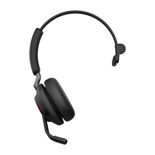 Auriculaires Jabra Evolve2 65 sans fil Bluetooth pour bureau avec micro et étui noir