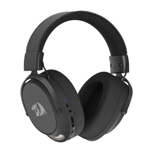 Auriculares Redragon H858 Arrow Pro Carbon inalámbricos Bluetooth Gaming 7.1, micrófono, negros