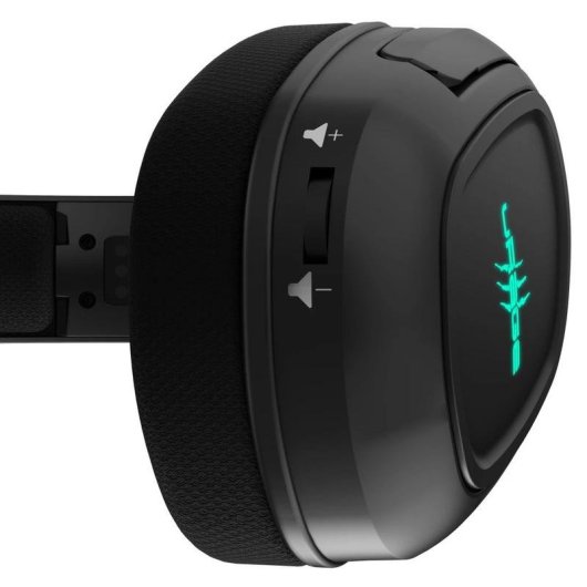 Auriculares Urage SoundZ 920 inalámbricos Bluetooth y USB-C para gaming negros