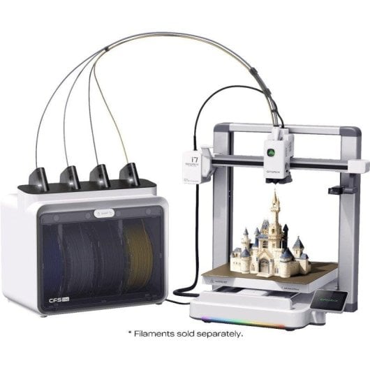 Stampante 3D Creality SPARKX i7 Combo IA Multicolore 260x260x255mm Wi-Fi