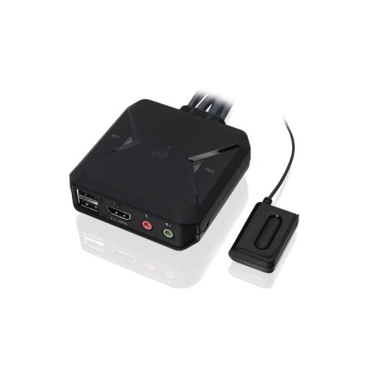 KVM Switch Iogear GCS92HU 2 Port HDMI 4K USB Audio