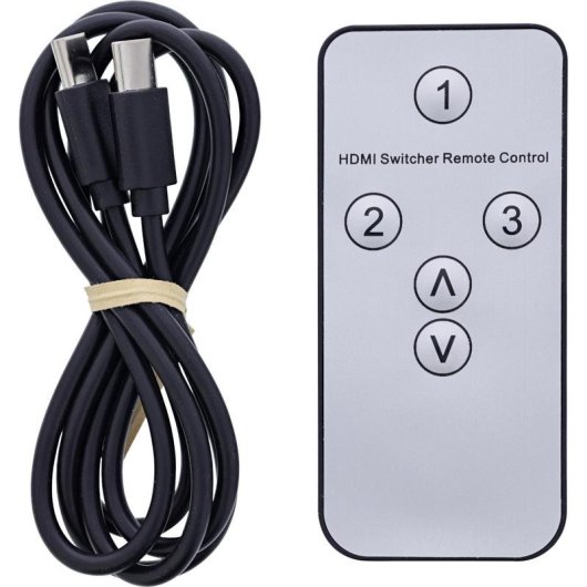 Conmutador HDMI InLine 65020 4 entradas 1 salida 144 Hz 8K