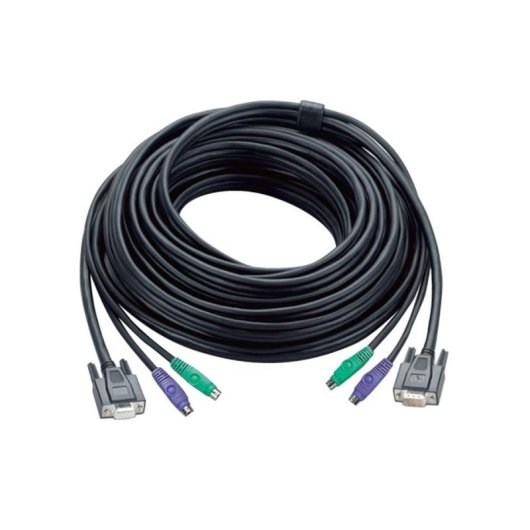 KVM-Kabel Aten 2L-1001P PS/2 1,2 m Schwarz HDB