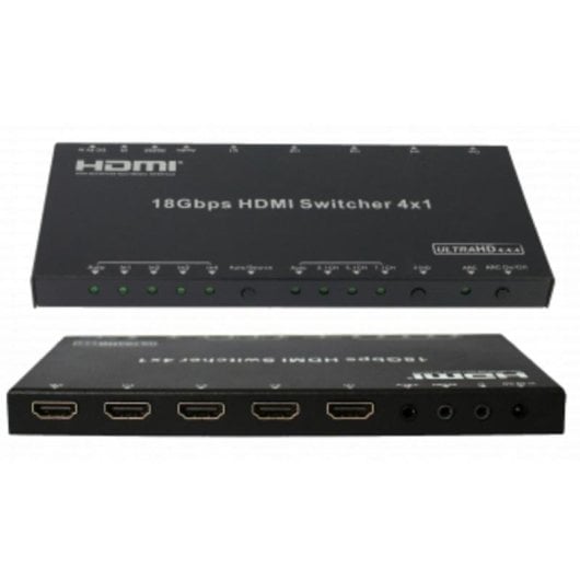 Commutateur HDMI Tesca SW4AH2-4KV2 5 ports 4K 60 Hz