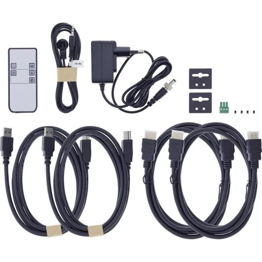 Interruptor KVM InLine 57885C 8K Ultra HD Montaje en Rack