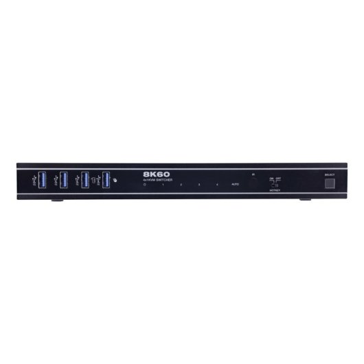 Interruptor KVM InLine 57885D 8K Ultra HD Montaje en Rack