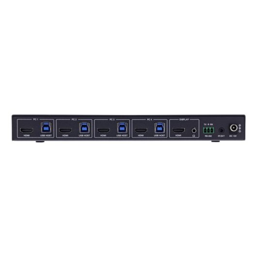 Interruptor KVM InLine 57885D 8K Ultra HD Montaje en Rack