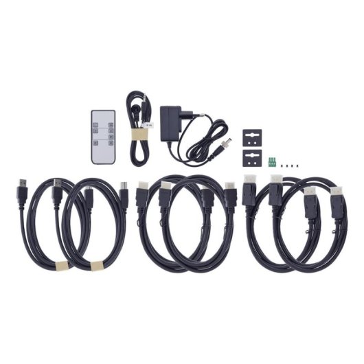 Interruptor KVM InLine 57885G 4K Ultra HD 2 PC Montaje en Rack