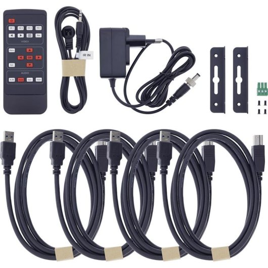 Interruptor KVM InLine 57885I 4K Ultra HD Montaje en Rack