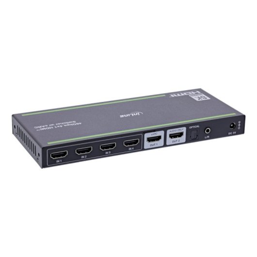 Conmutador HDMI InLine 57885A 6 Puertos HDMI 2.1 8K