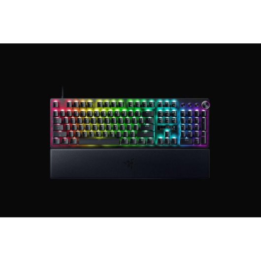 Teclado Razer Huntsman V3 Pro mecánico completo con switches optomecánicos y RGB