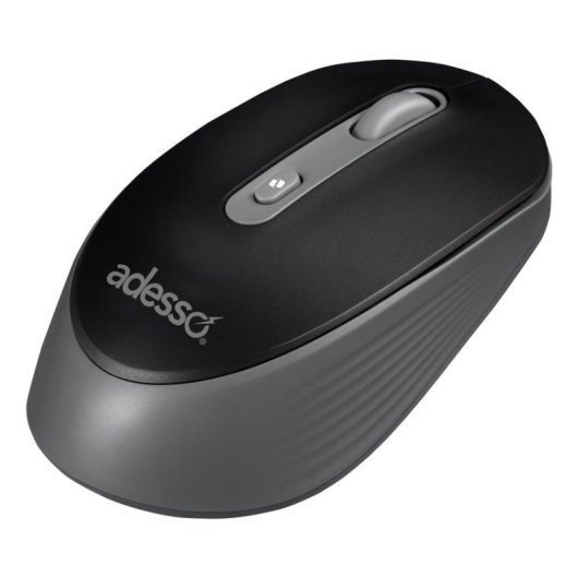 Ratón Adesso iMouse A30B RF sans fil 1200DPI Noir Gris Ambidextre CoPilot