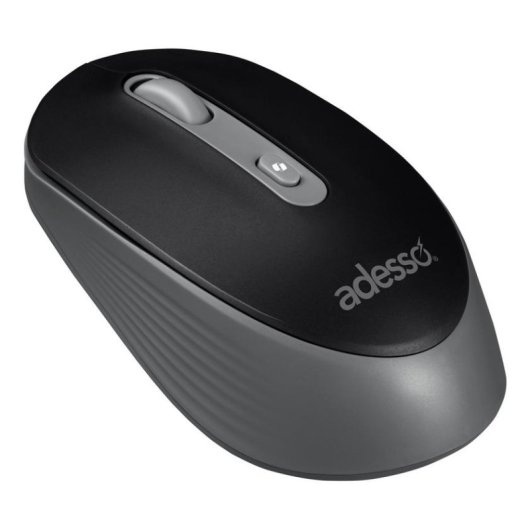 Ratón Adesso iMouse A30B RF sans fil 1200DPI Noir Gris Ambidextre CoPilot