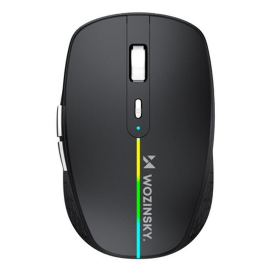 Ratón Wozinsky WKG-200 RF Wireless Bluetooth 1600DPI Nero Ergonomico