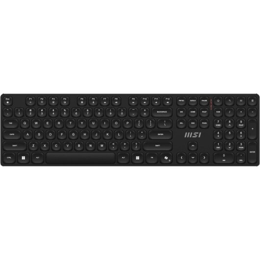 Teclado MSI Forge K210 inalámbrico mecánico completo con ratón óptico incluido
