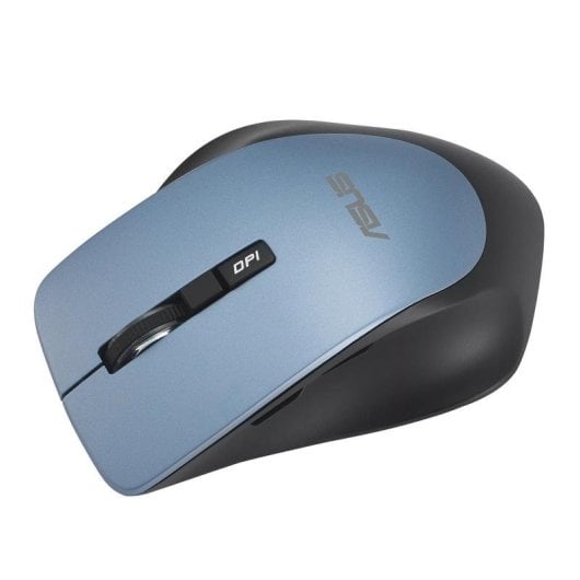 Ratón ASUS WT425 Sans Fil 1600DPI Noir Bleu 5 Boutons Ergonomique