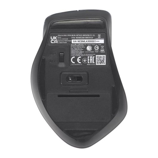 Ratón ASUS WT425 Sans Fil 1600DPI Noir Bleu 5 Boutons Ergonomique