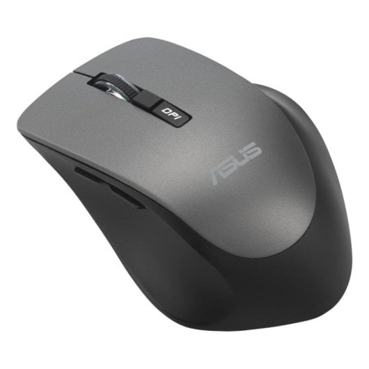 Ratón ASUS WT425 RF sans fil 1600DPI Noir Gris ergonomique 6 boutons