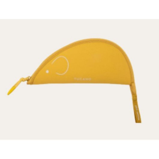 Ratón Tucano BTOPOMPWMY Bluetooth 1600DPI Giallo Ambidestro con Tappetino