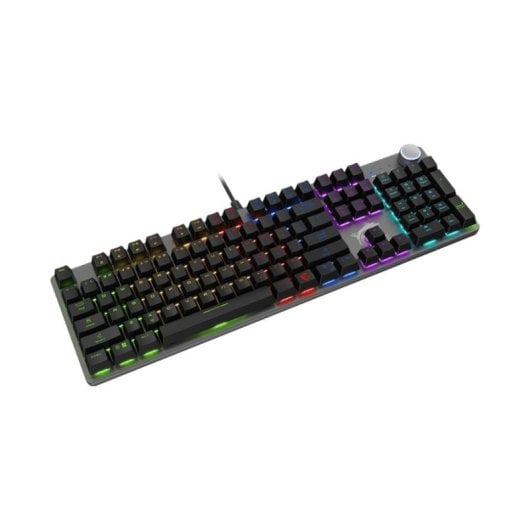 Teclado MSI FORGE GK320 RED mecánico completo con LED RGB y USB