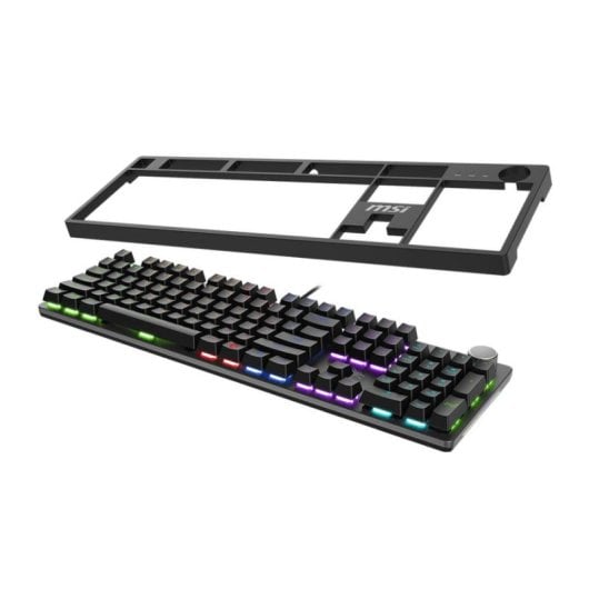 Teclado MSI FORGE GK320 RED mecánico completo con LED RGB y USB
