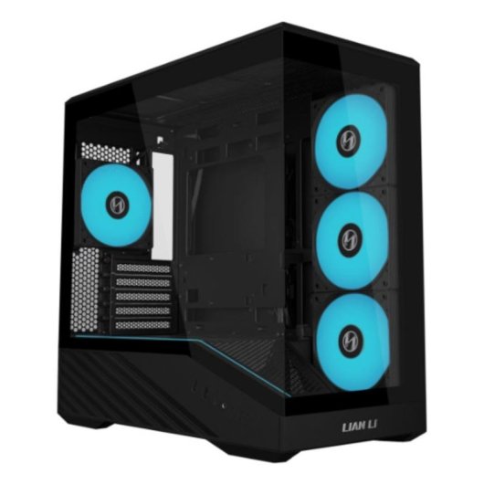 Carcasa Lian-Li Vector V100R MINI Mini Tower micro ATX Negro vidrio templado gaming