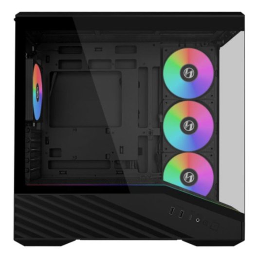 Carcasa Lian-Li Vector V100R MINI Mini Tower micro ATX Negro vidrio templado gaming