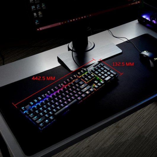Teclado HyperX Alloy Origins mecánico compacto con switches personalizados y USB-C extraíble