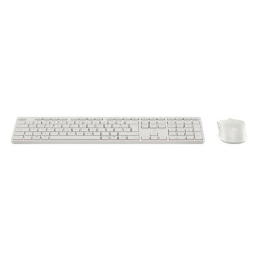 Clavier HP 490C multidispositif blanc avec souris et touches programmables