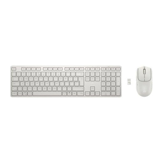 Clavier HP 490C multidispositif blanc avec souris et touches programmables