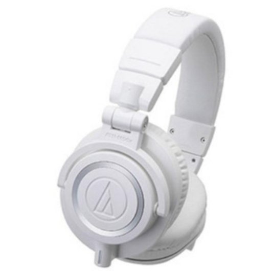 Auriculares Audio-Technica ATH-M50XWH com fio Jack 3,5 mm Monitorização Brancos