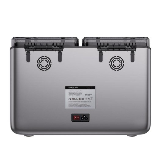 Secador de filamento Creality SpacePi X4 Preto Cinzento 1 unidade