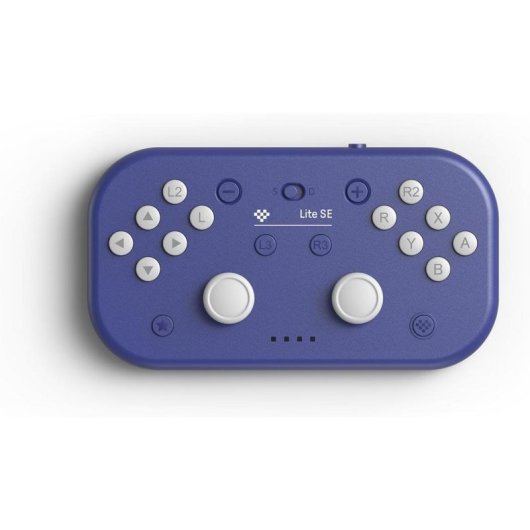 Mando de Juego 8BitDo Lite SE Bluetooth para Switch, Android y Raspberry Pi Edición Púrpura Accesible