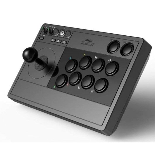 Joystick 8BitDo Arcade Stick Xbox PC Noir Sans Fil USB 16 Boutons