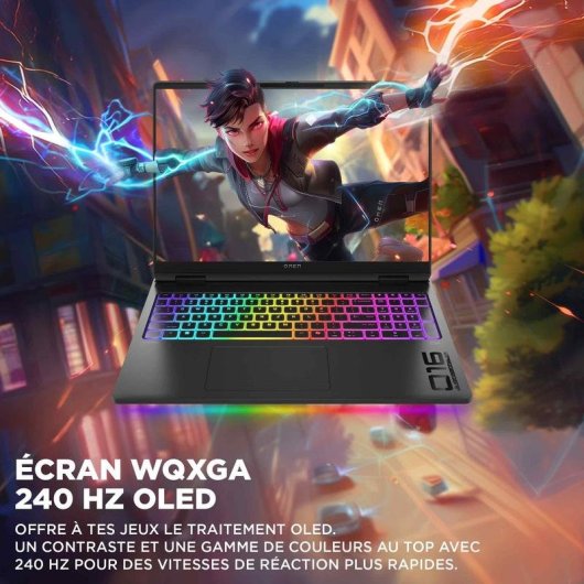 Ordinateur portable HP OMEN MAX 16-ah0033nf 16" Intel Core Ultra 9 64GB 2TB SSD RTX 5090 Windows 11