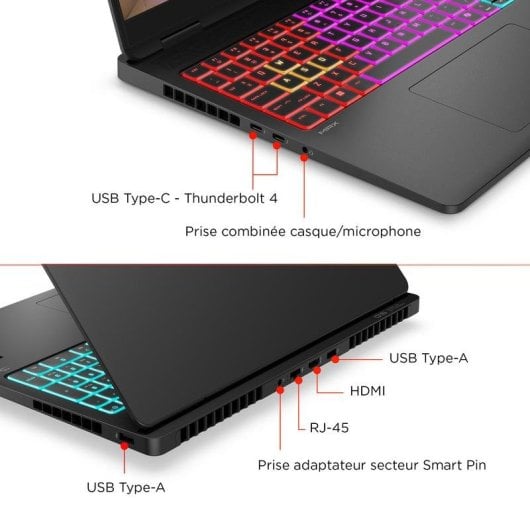 Ordinateur portable HP OMEN MAX 16-ah0038nf 16" Intel Core Ultra 7 255HX 32GB 2TB SSD RTX 5060 Windows 11