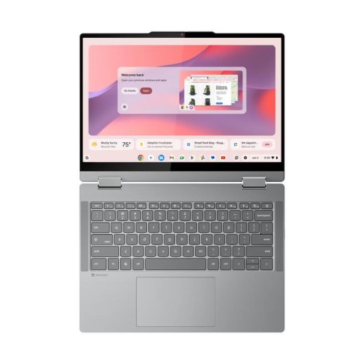 Ordinateur portable Lenovo Chrome 2in1 14IRU10 14" Intel Core 5 120U 8GB 128GB SSD Intel Graphics ChromeOS