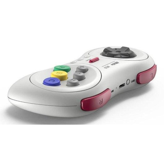 Mando 8BitDo M30 Bluetooth Blanco para Android, Switch y PC